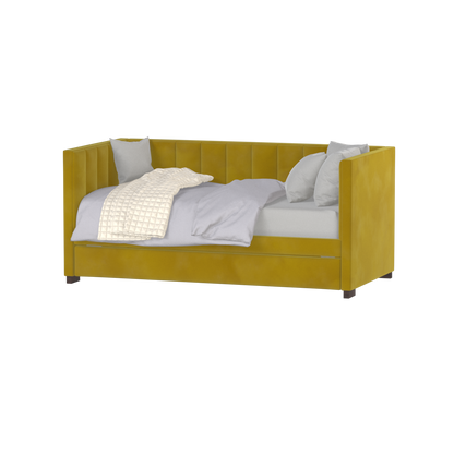 Capella Daybed with Sculpted Style and Built-In Versatility