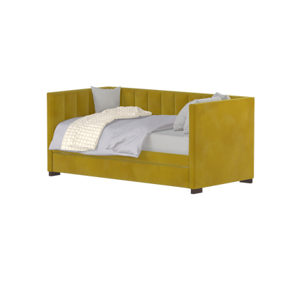 Capella Daybed with Sculpted Style and Built-In Versatility