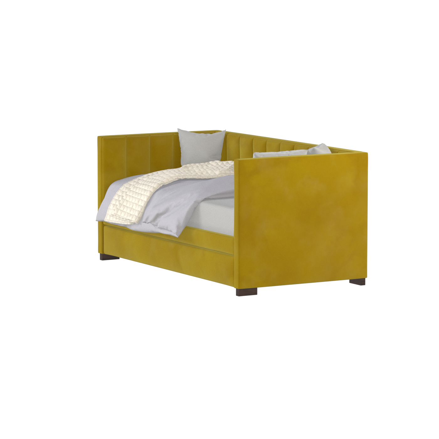 Capella Daybed with Sculpted Style and Built-In Versatility