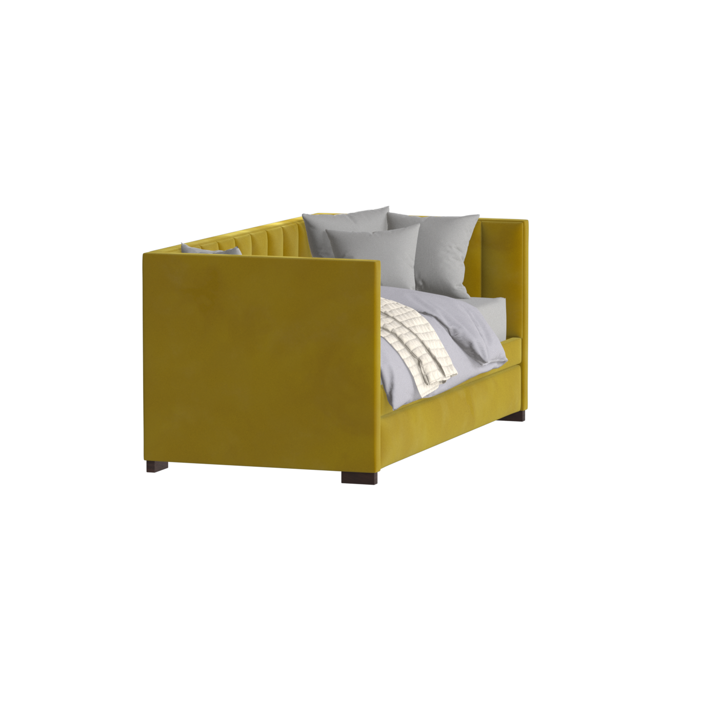 Capella Daybed with Sculpted Style and Built-In Versatility