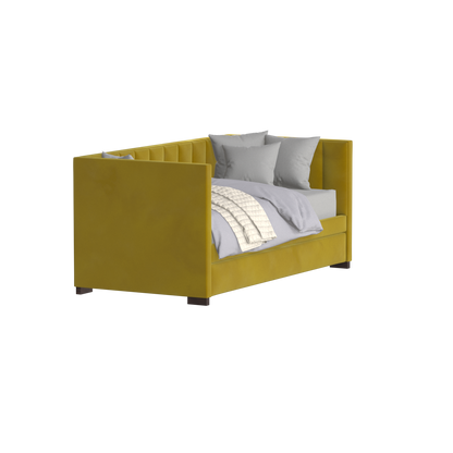 Capella Daybed with Sculpted Style and Built-In Versatility