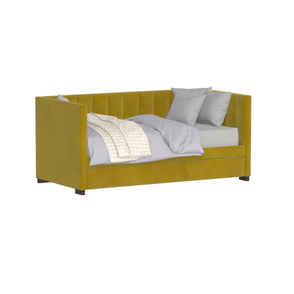 Capella Daybed with Sculpted Style and Built-In Versatility