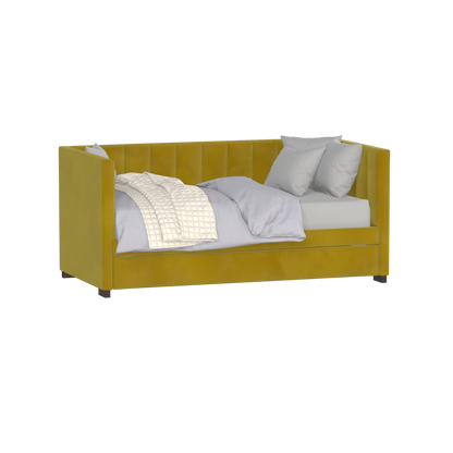Capella Daybed with Sculpted Style and Built-In Versatility
