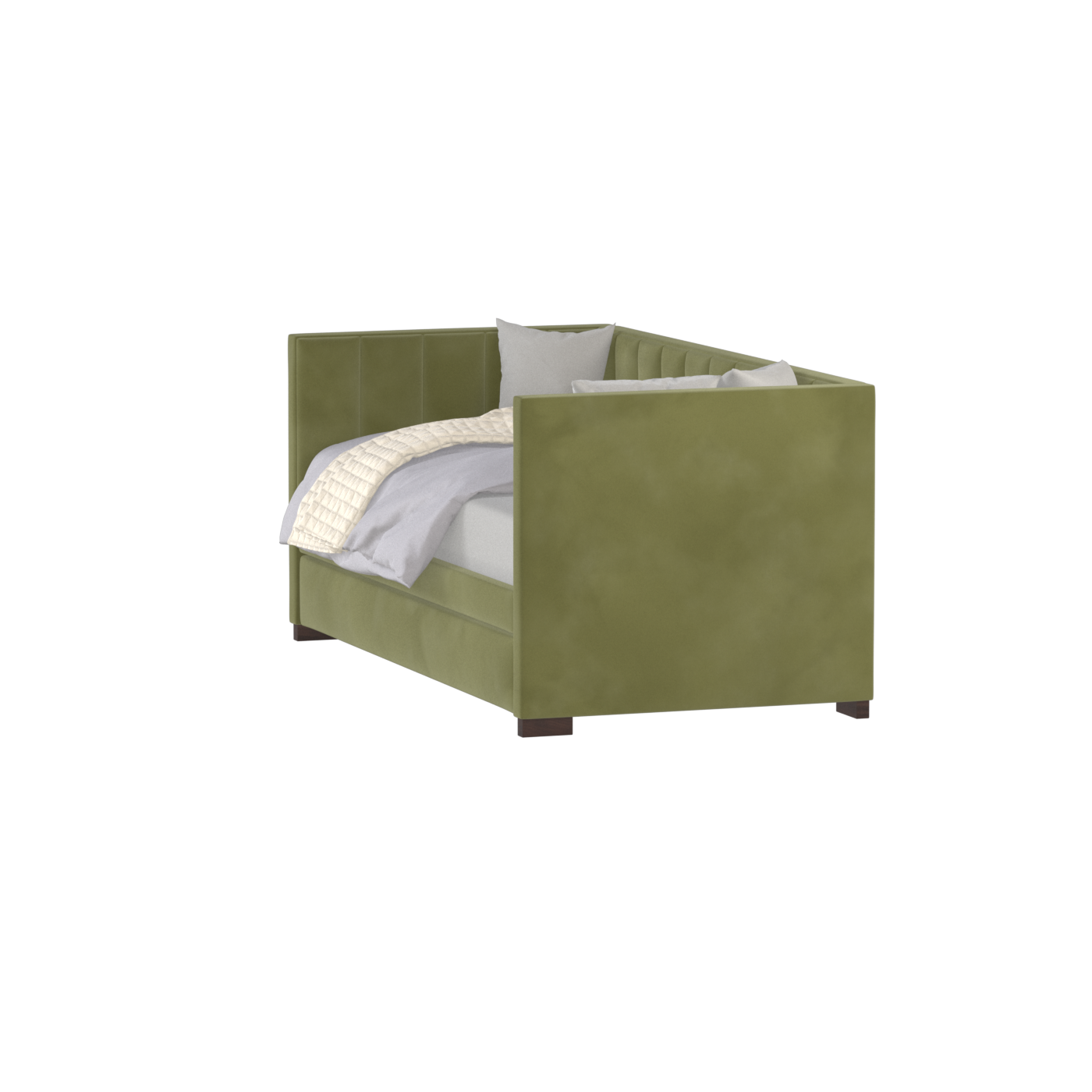 Capella Daybed with Sculpted Style and Built-In Versatility