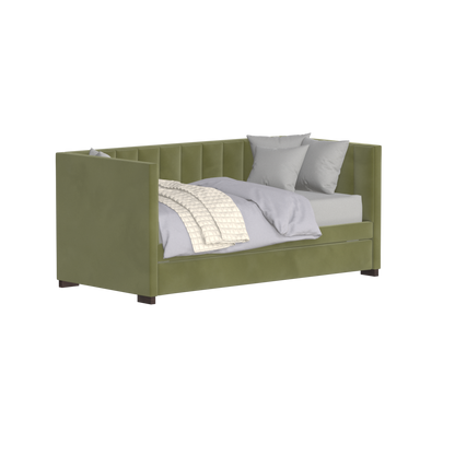 Capella Daybed with Sculpted Style and Built-In Versatility