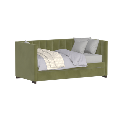 Capella Daybed with Sculpted Style and Built-In Versatility