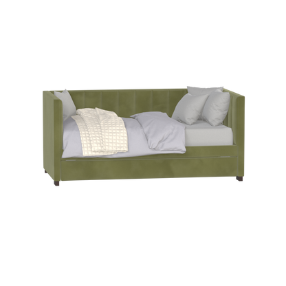 Capella Daybed with Sculpted Style and Built-In Versatility