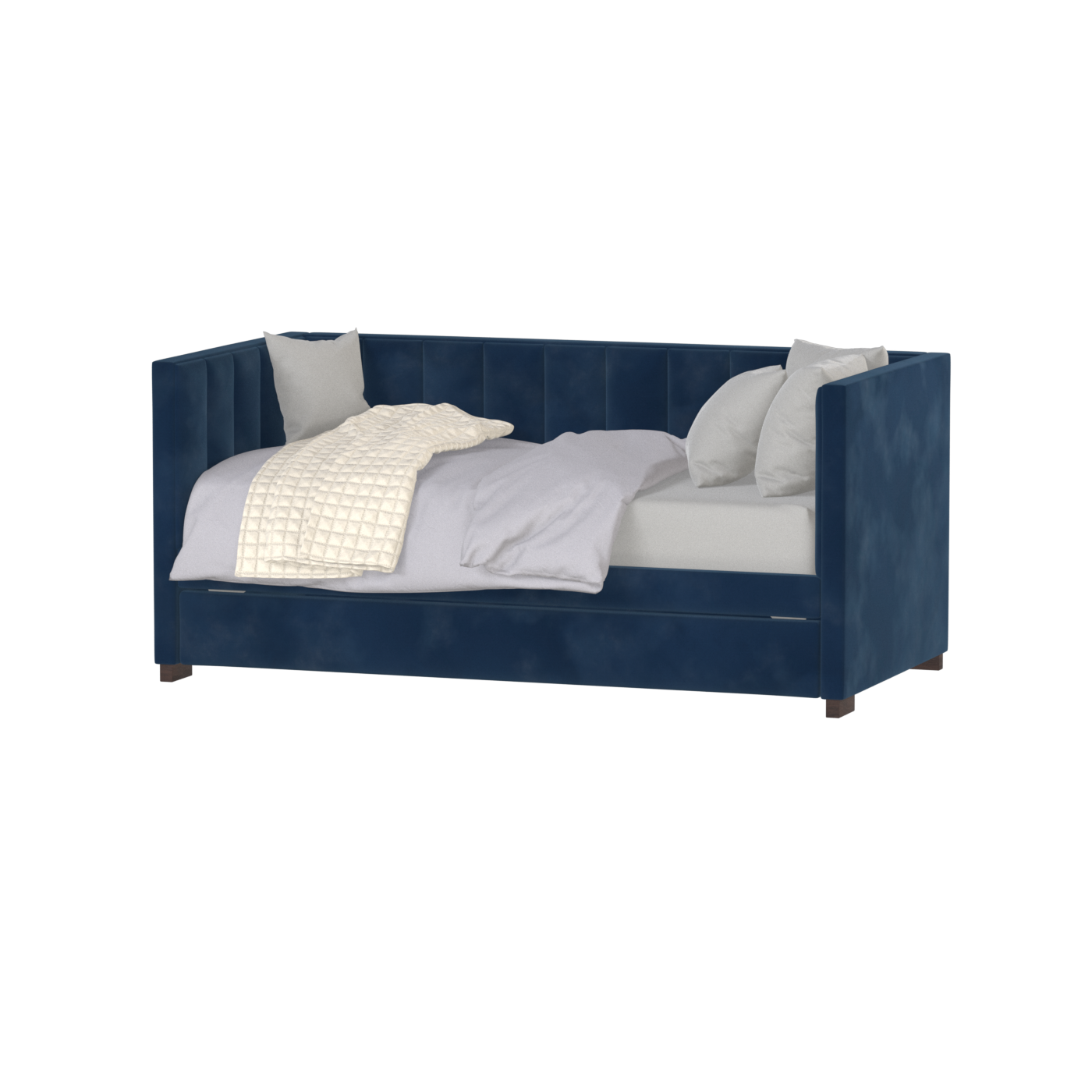 Capella Daybed with Sculpted Style and Built-In Versatility