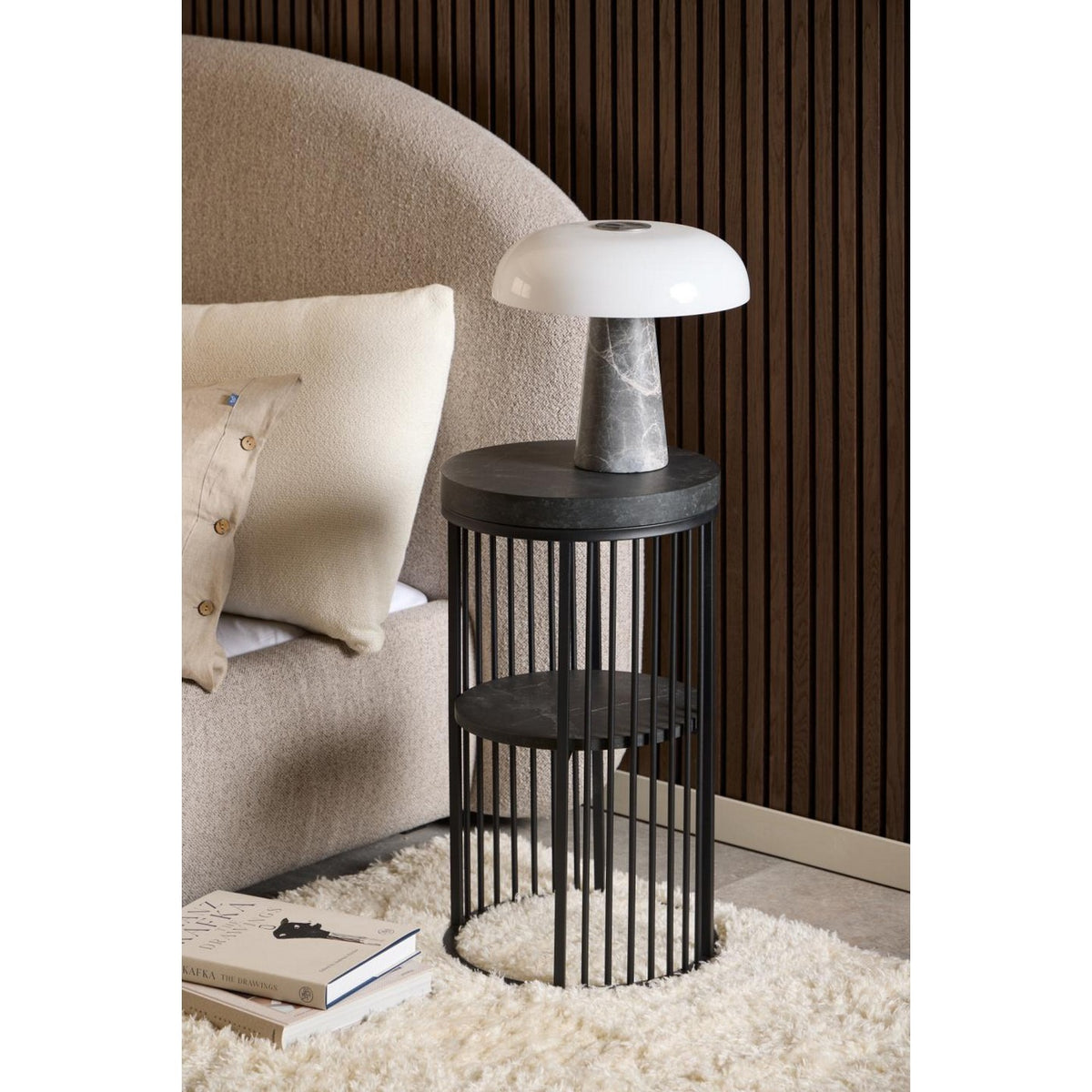 Bedside Table Strington - Black