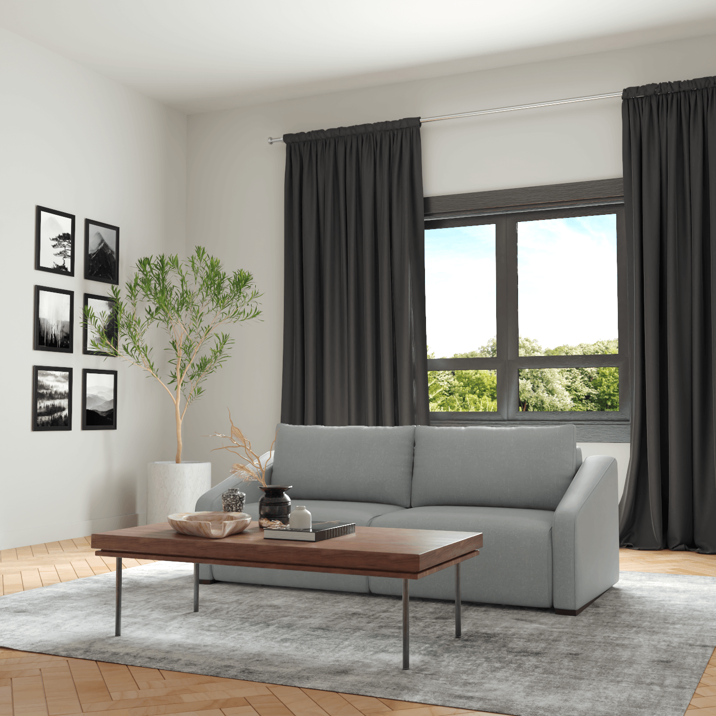 Chelsea Sofa Bed with Modern Form and Convertible Function