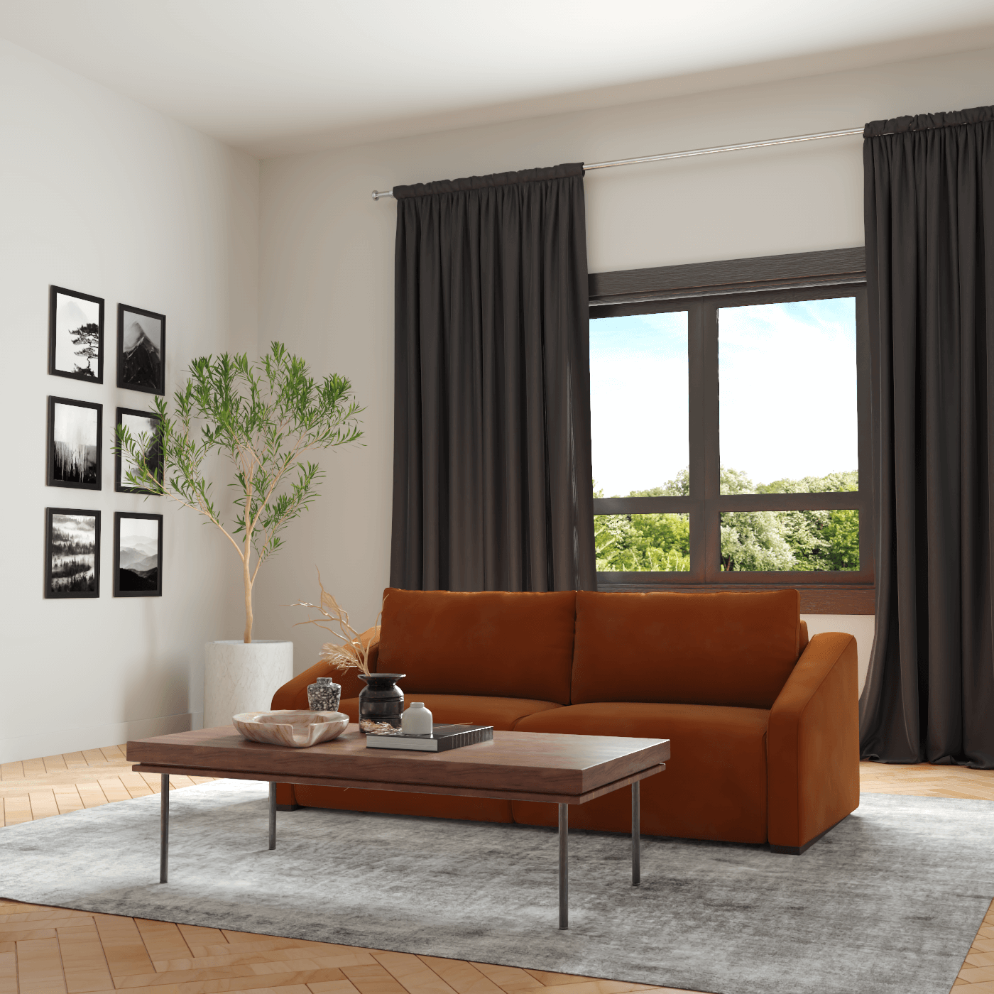 Chelsea Sofa Bed with Modern Form and Convertible Function