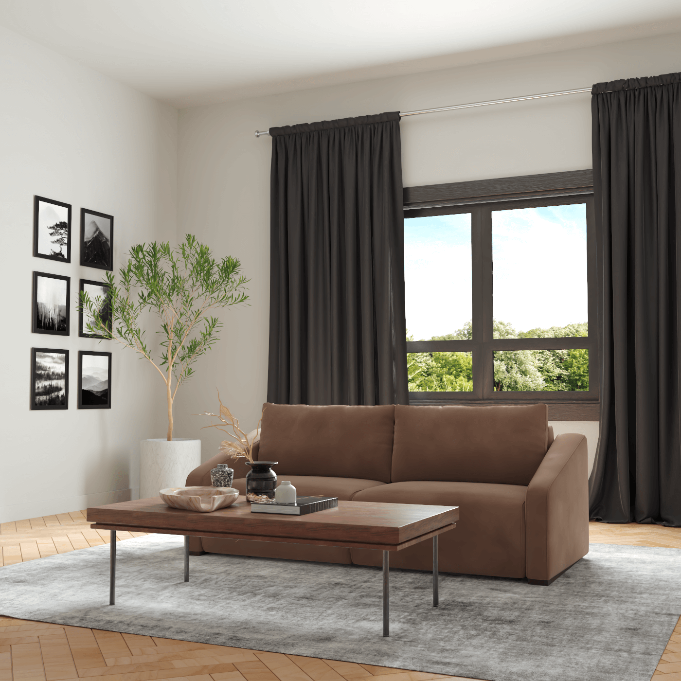 Chelsea Sofa Bed with Modern Form and Convertible Function