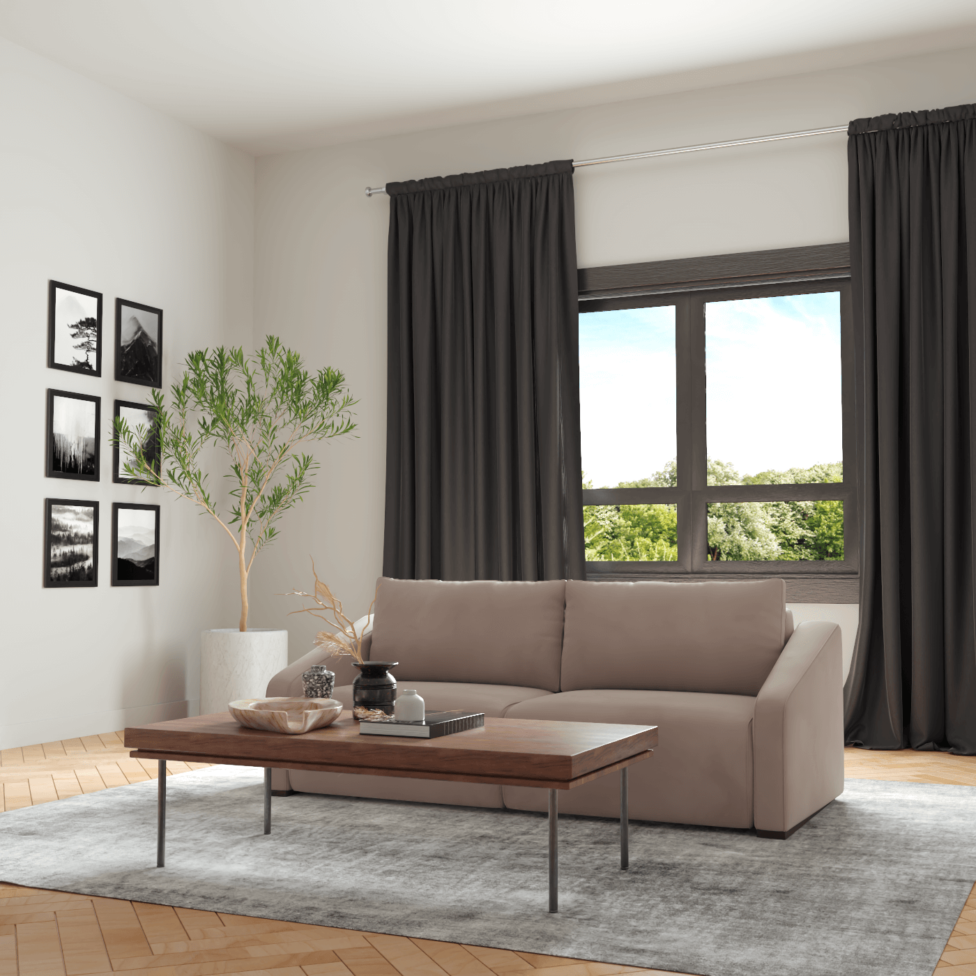 Chelsea Sofa Bed with Modern Form and Convertible Function