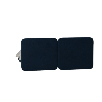 Chloe Upholstered Double Bed in Soft Woven Fabric