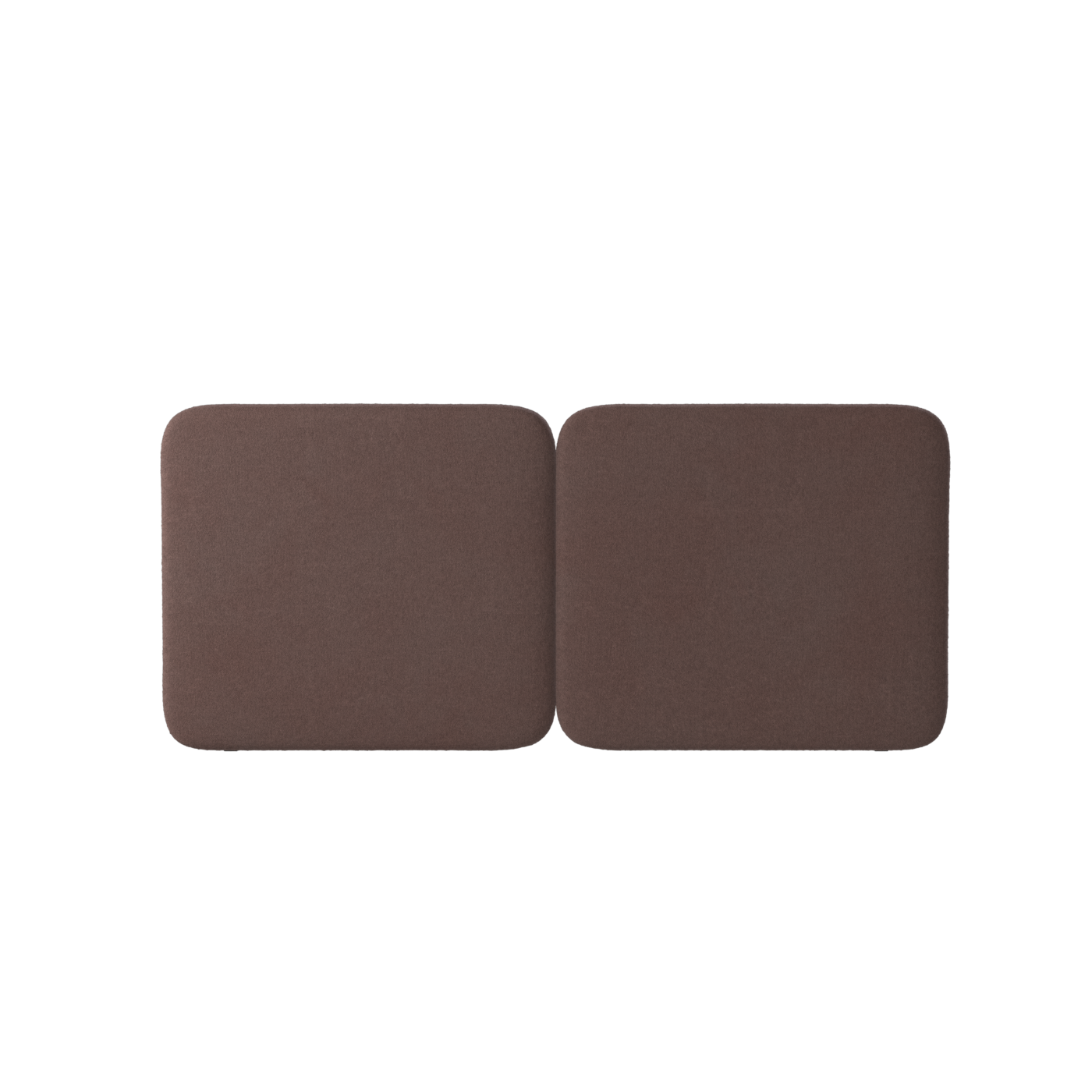 Chloe Upholstered Double Bed in Soft Woven Fabric