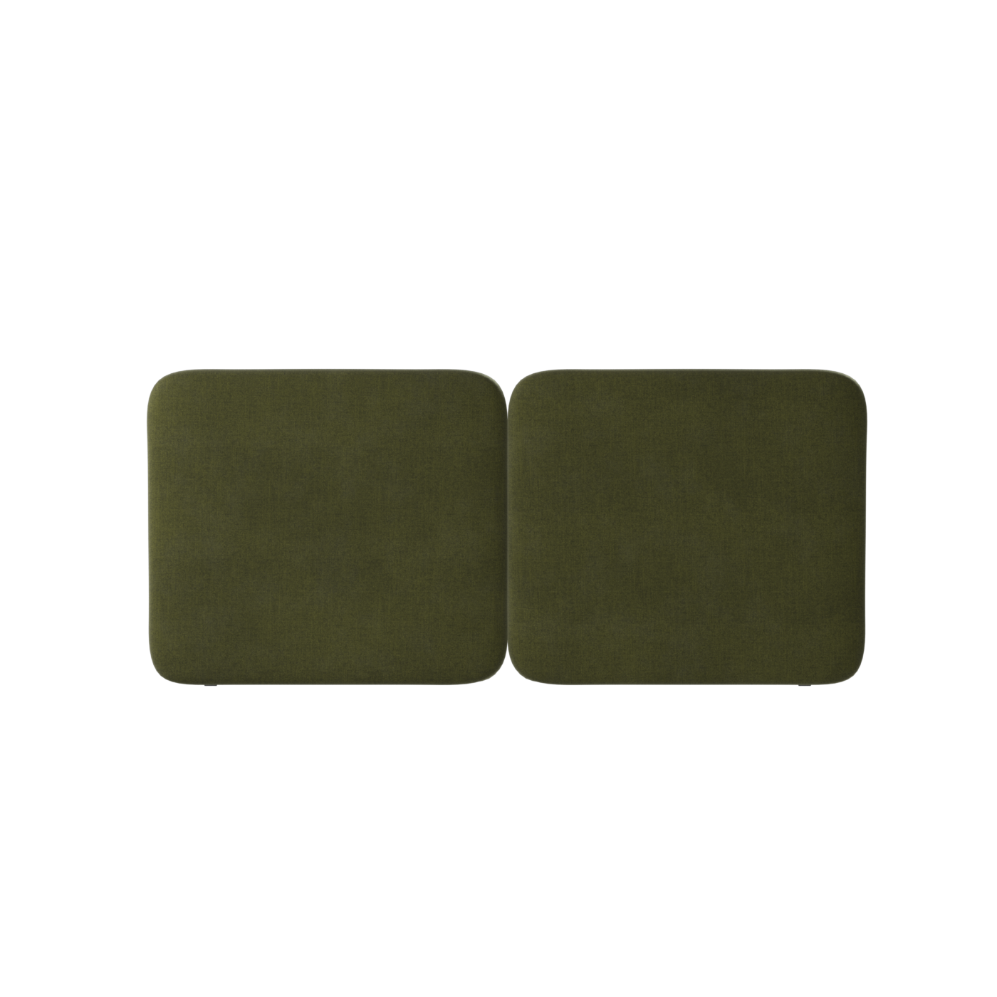 Chloe Upholstered Double Bed in Soft Woven Fabric