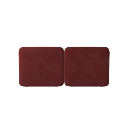 Chloe Upholstered Double Bed in Soft Woven Fabric