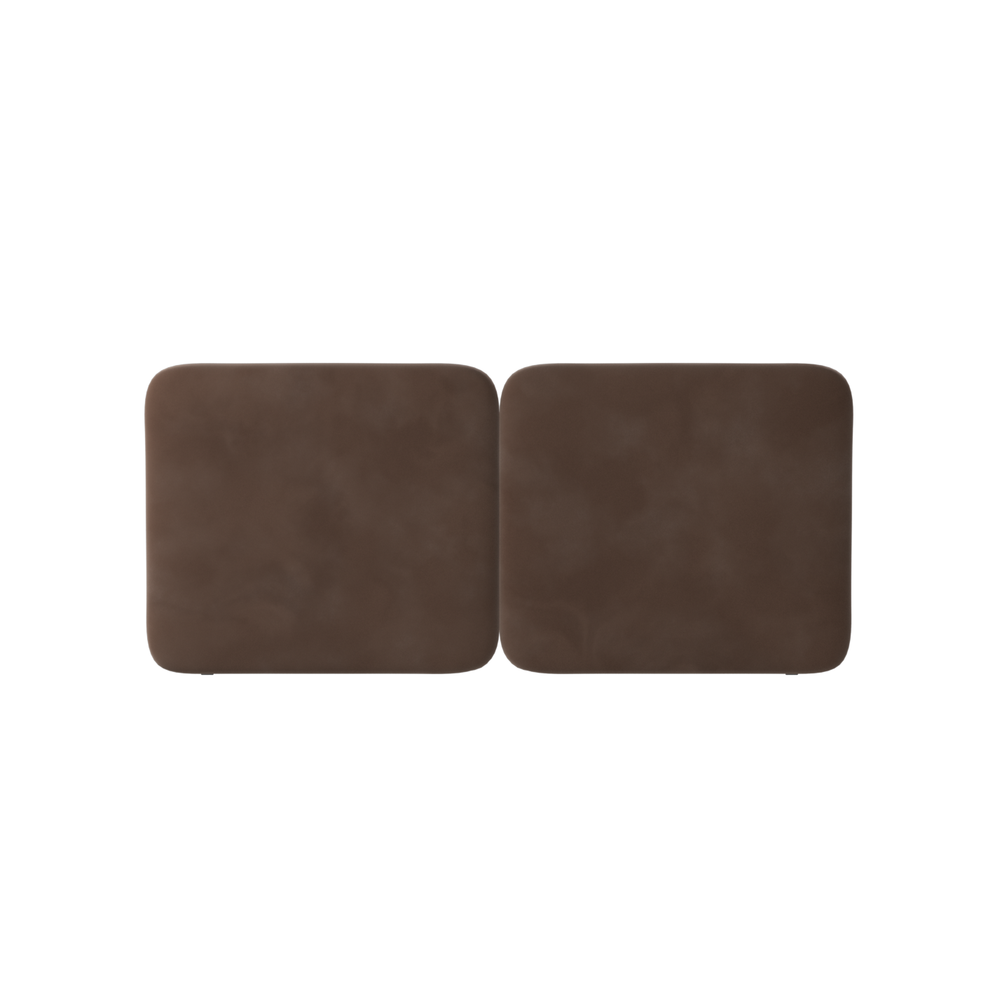 Chloe Upholstered Double Bed in Soft Woven Fabric