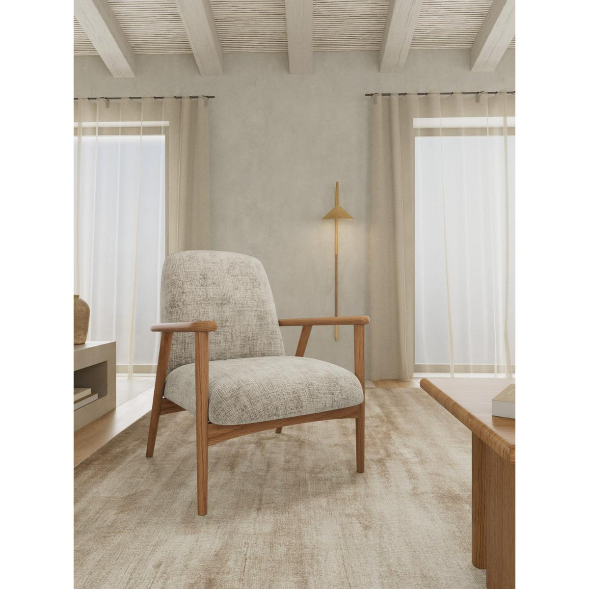 Lounge Chair Auckland - Beige