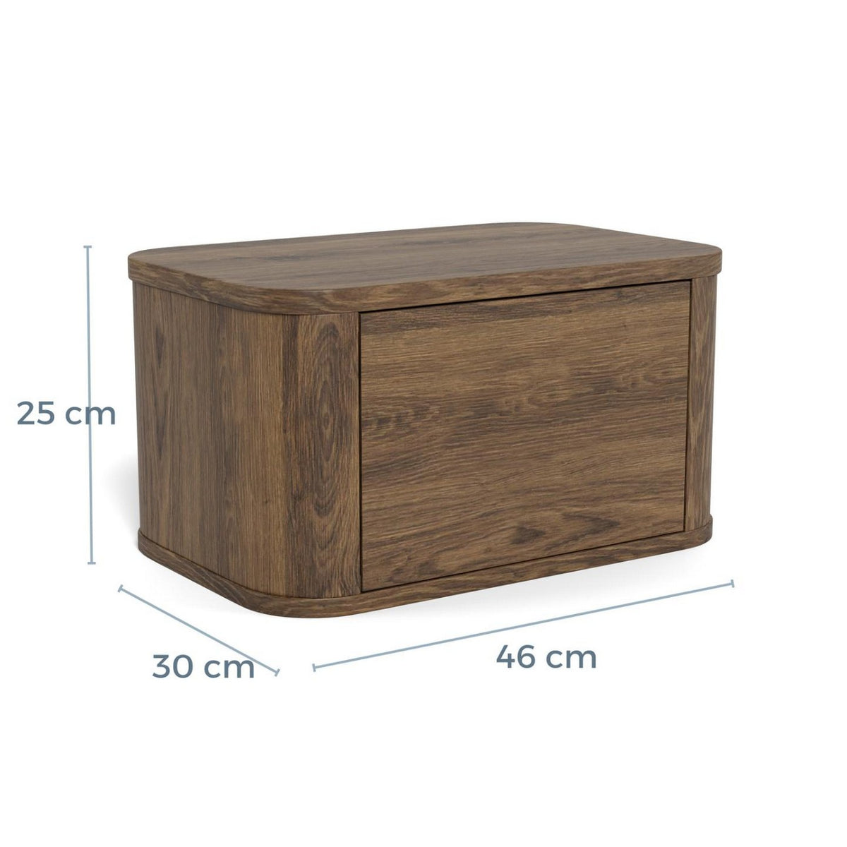 Bedside Table Atmore - Brown