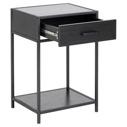 Bedside Table Seaford - Black