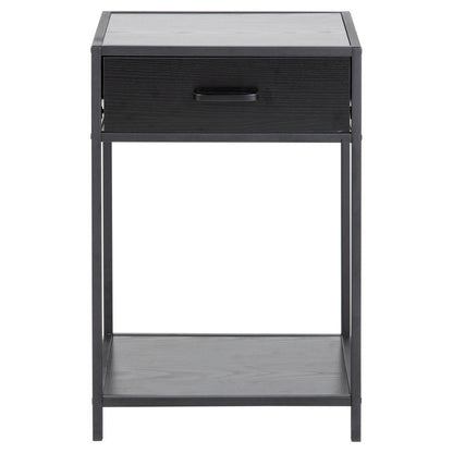 Bedside Table Seaford - Black