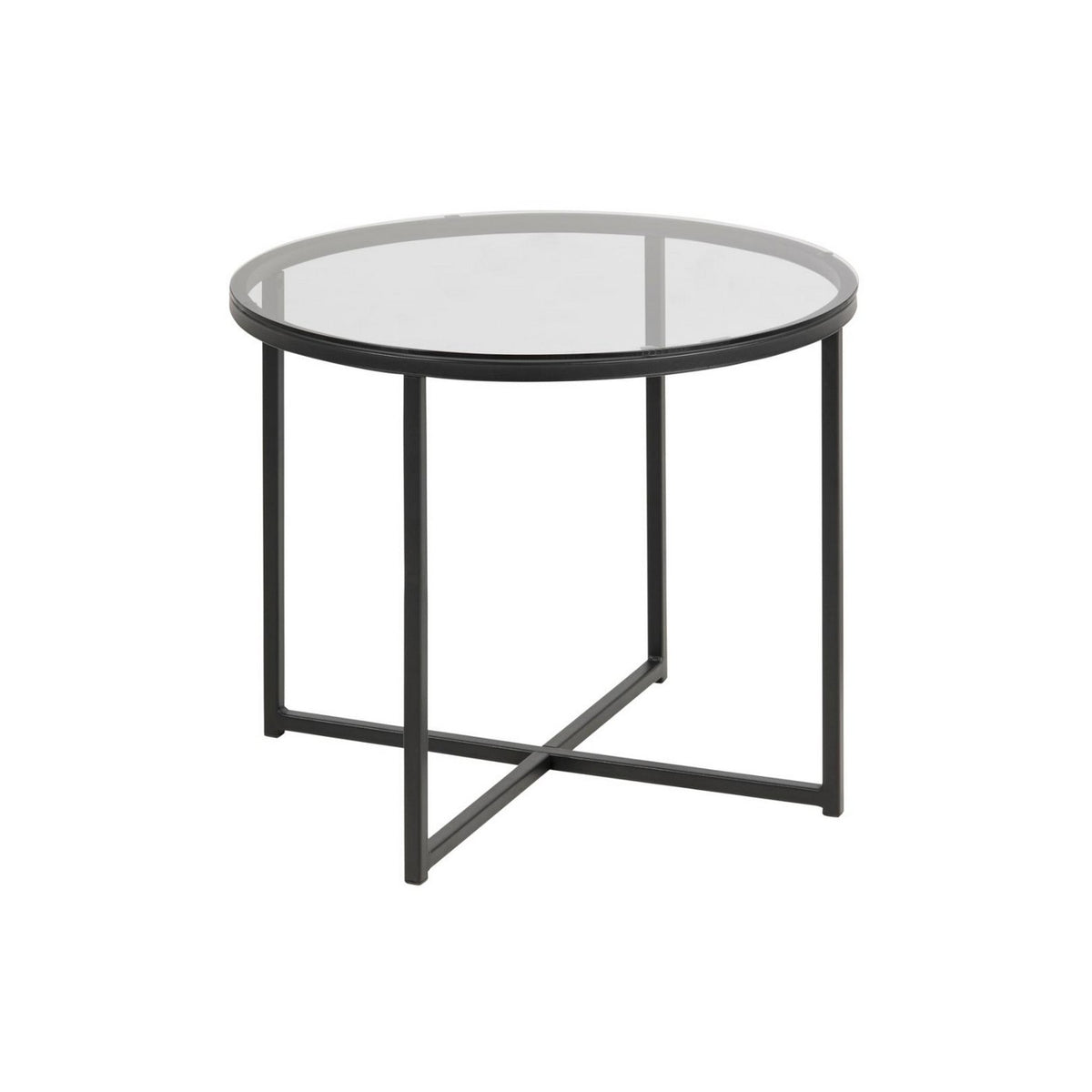 Side Table Cross - Grey