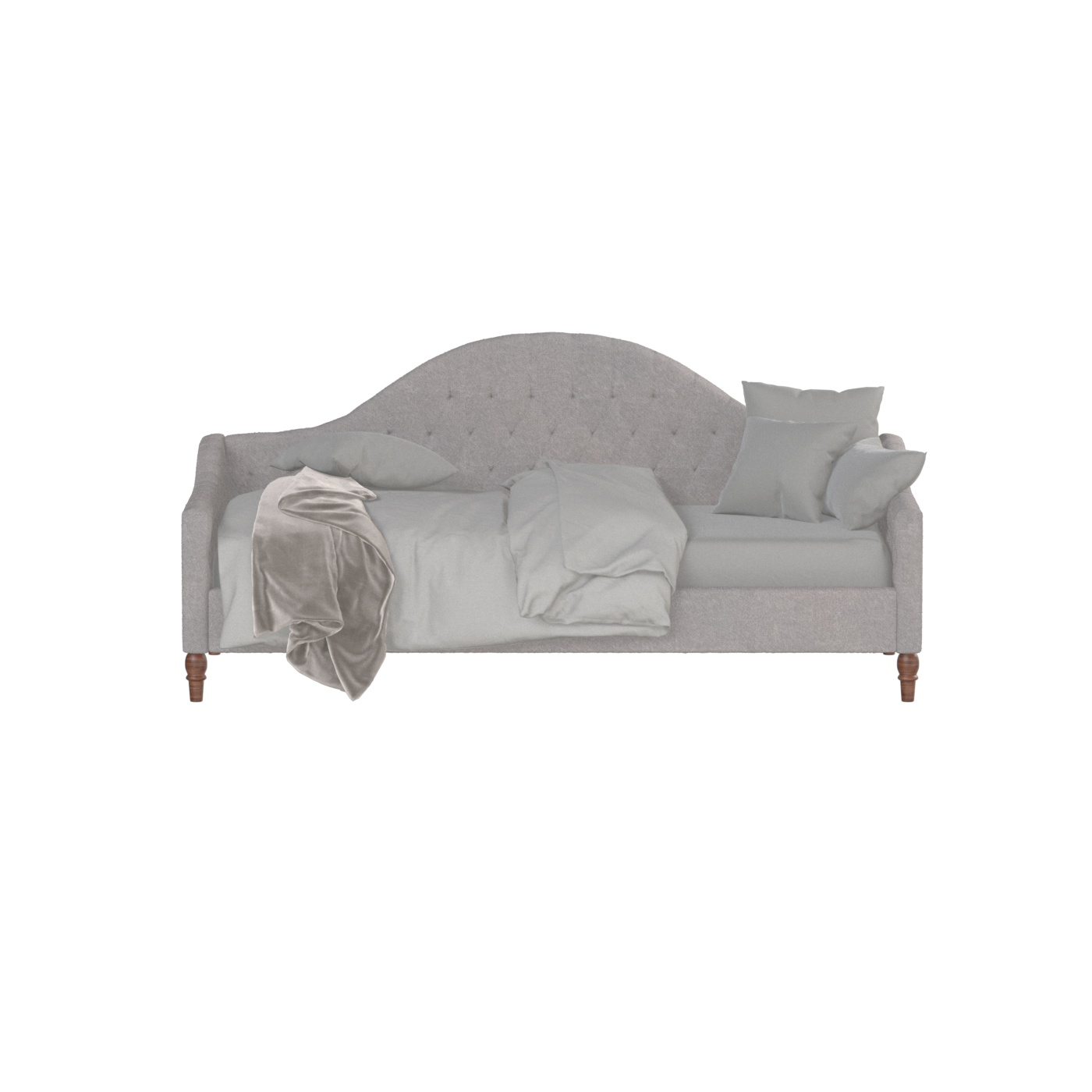 Elise Daybed with Elegant Curves and Versatile Comfort