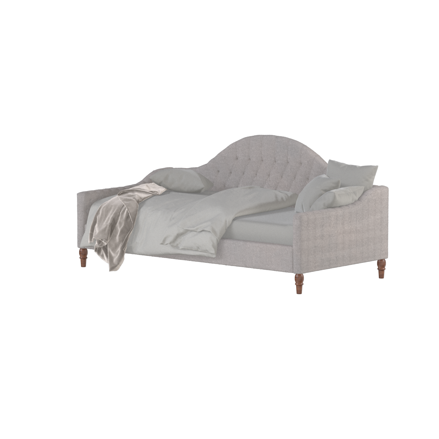 Elise Daybed with Elegant Curves and Versatile Comfort