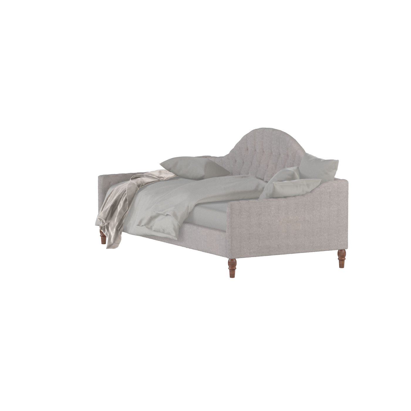 Elise Daybed with Elegant Curves and Versatile Comfort