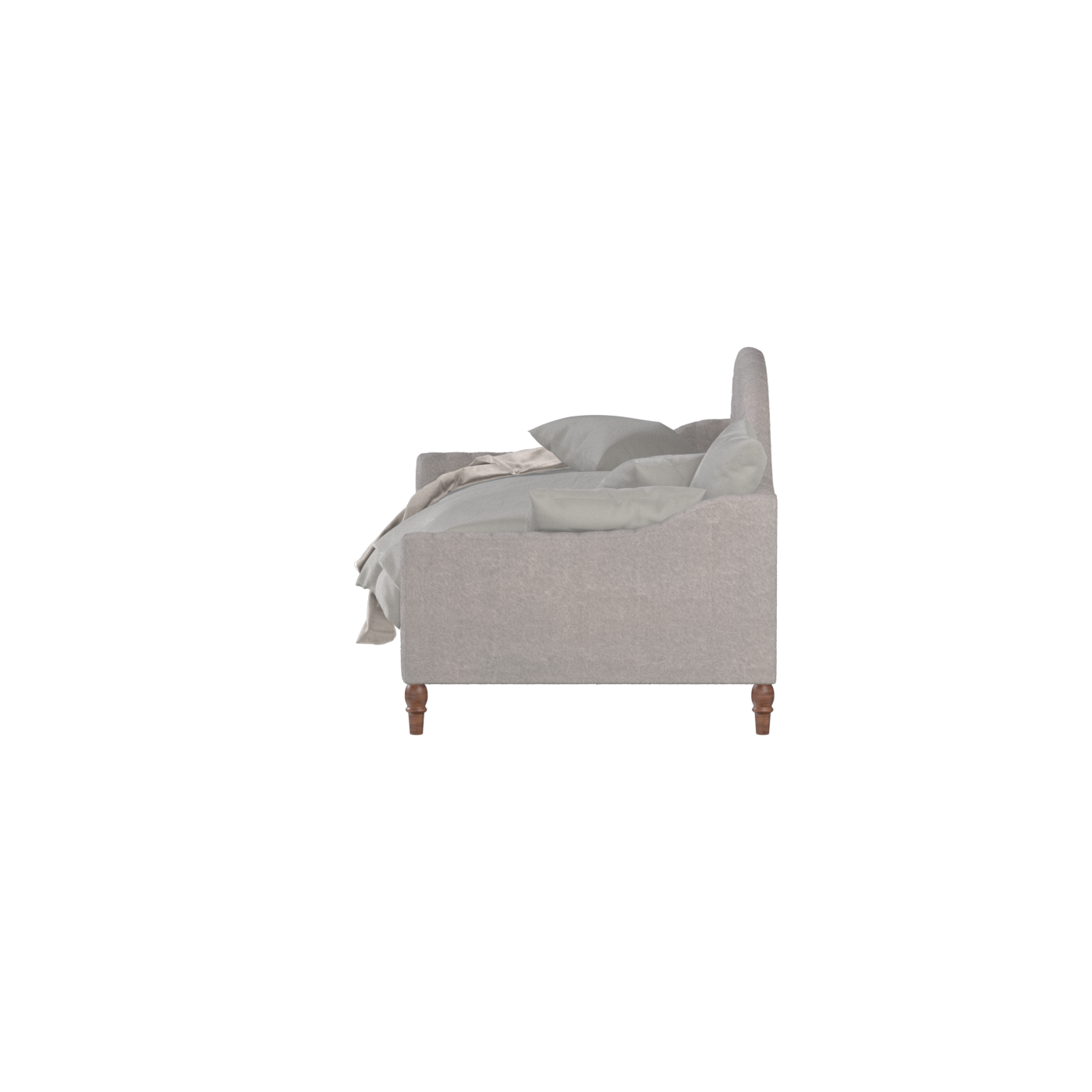 Elise Daybed with Elegant Curves and Versatile Comfort