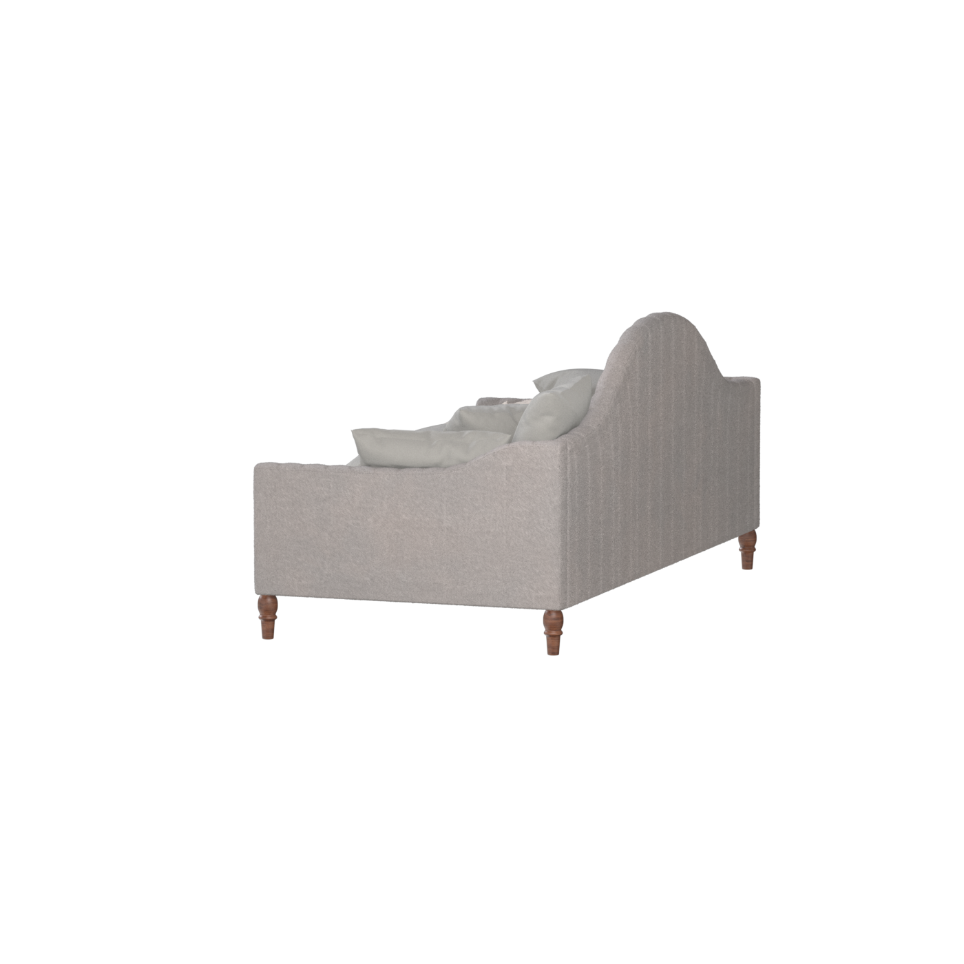 Elise Daybed with Elegant Curves and Versatile Comfort