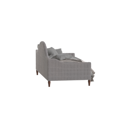 Elise Daybed with Elegant Curves and Versatile Comfort