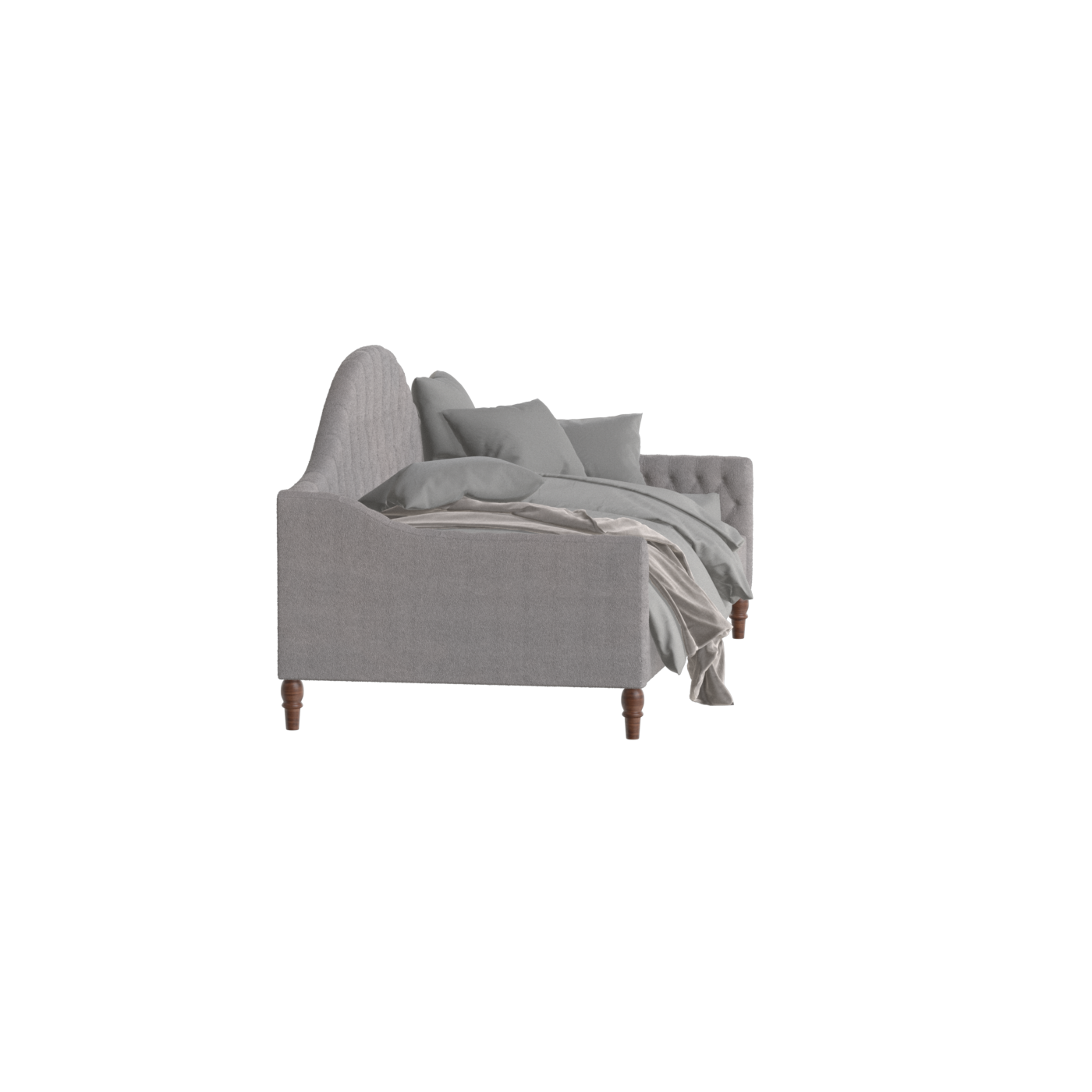 Elise Daybed with Elegant Curves and Versatile Comfort