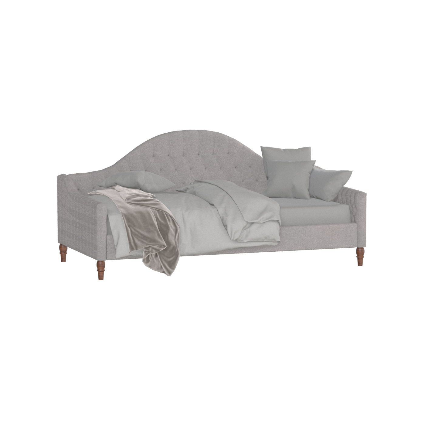 Elise Daybed with Elegant Curves and Versatile Comfort