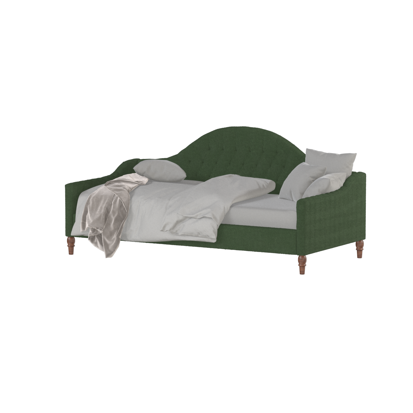 Elise Daybed with Elegant Curves and Versatile Comfort