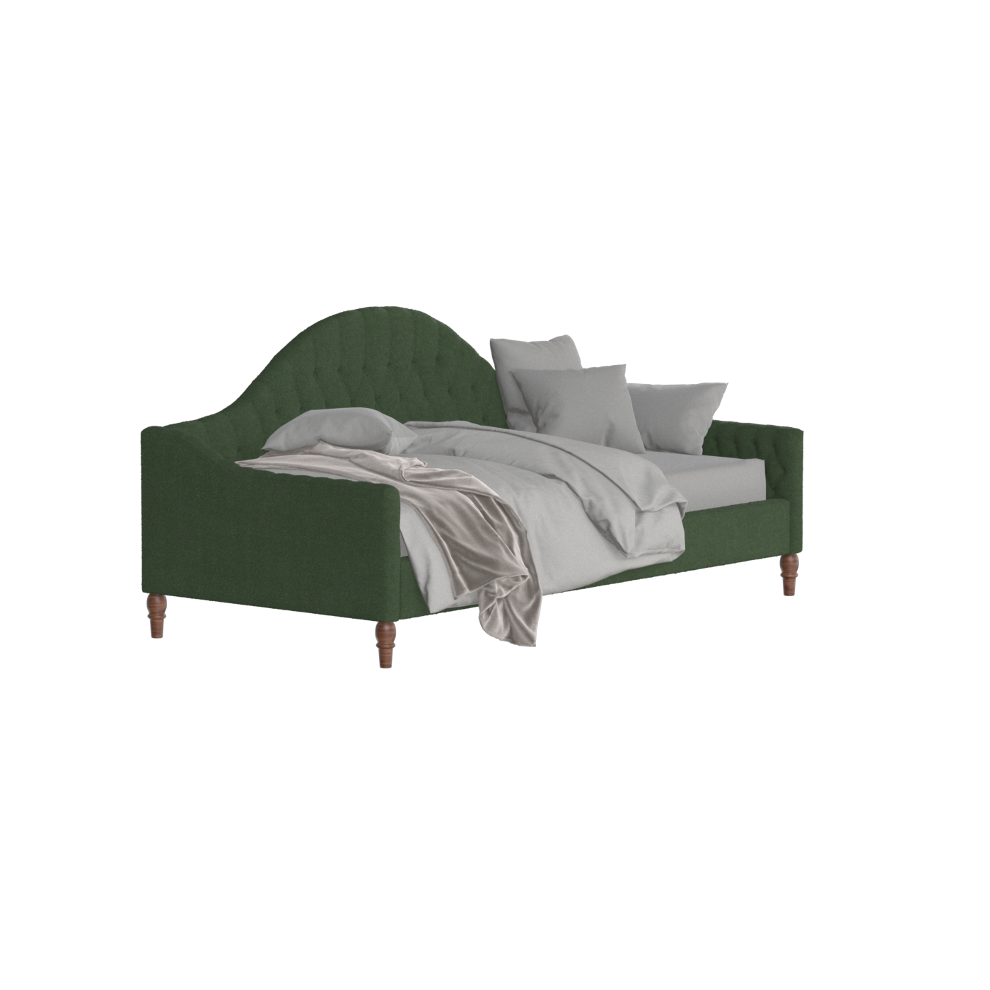 Elise Daybed with Elegant Curves and Versatile Comfort