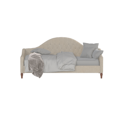 Elise Daybed with Elegant Curves and Versatile Comfort
