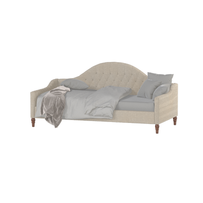 Elise Daybed with Elegant Curves and Versatile Comfort