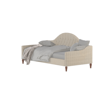 Elise Daybed with Elegant Curves and Versatile Comfort