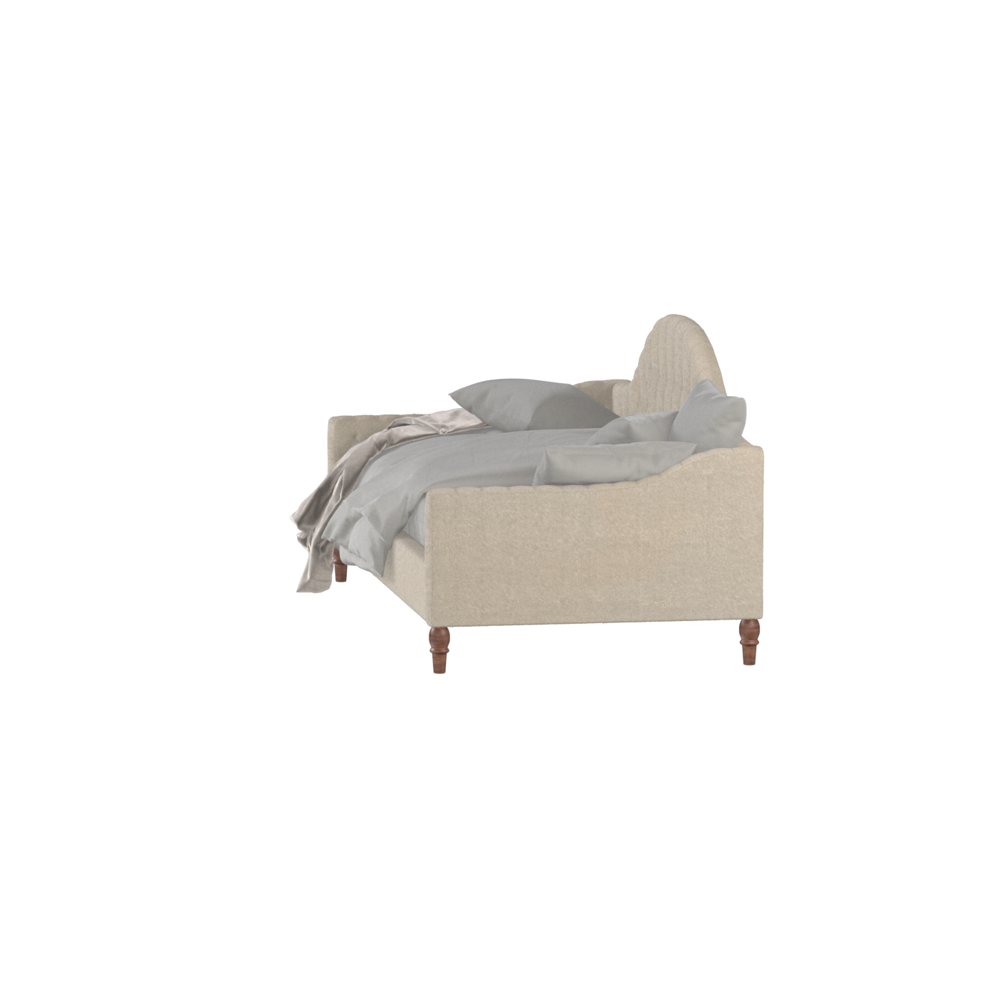Elise Daybed with Elegant Curves and Versatile Comfort