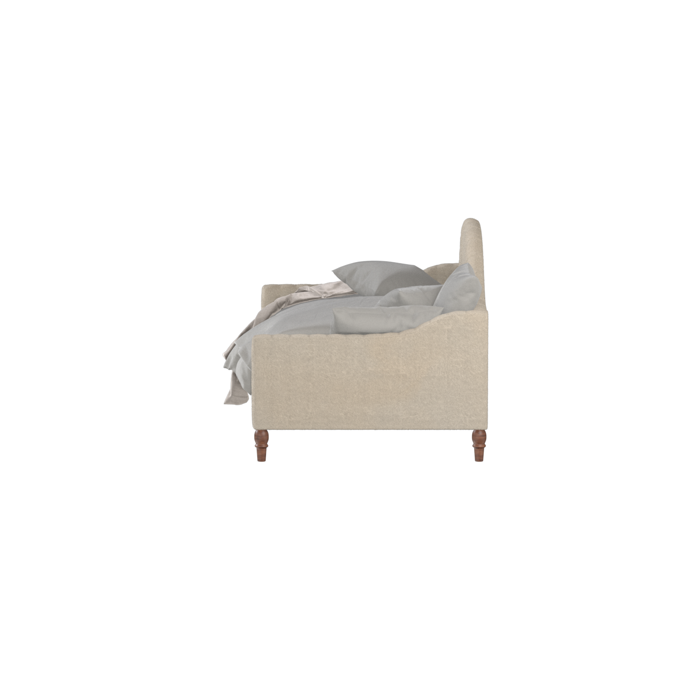 Elise Daybed with Elegant Curves and Versatile Comfort