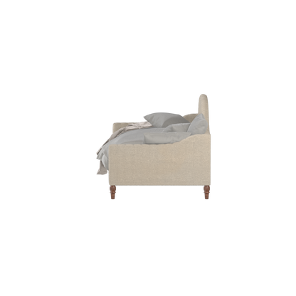 Elise Daybed with Elegant Curves and Versatile Comfort