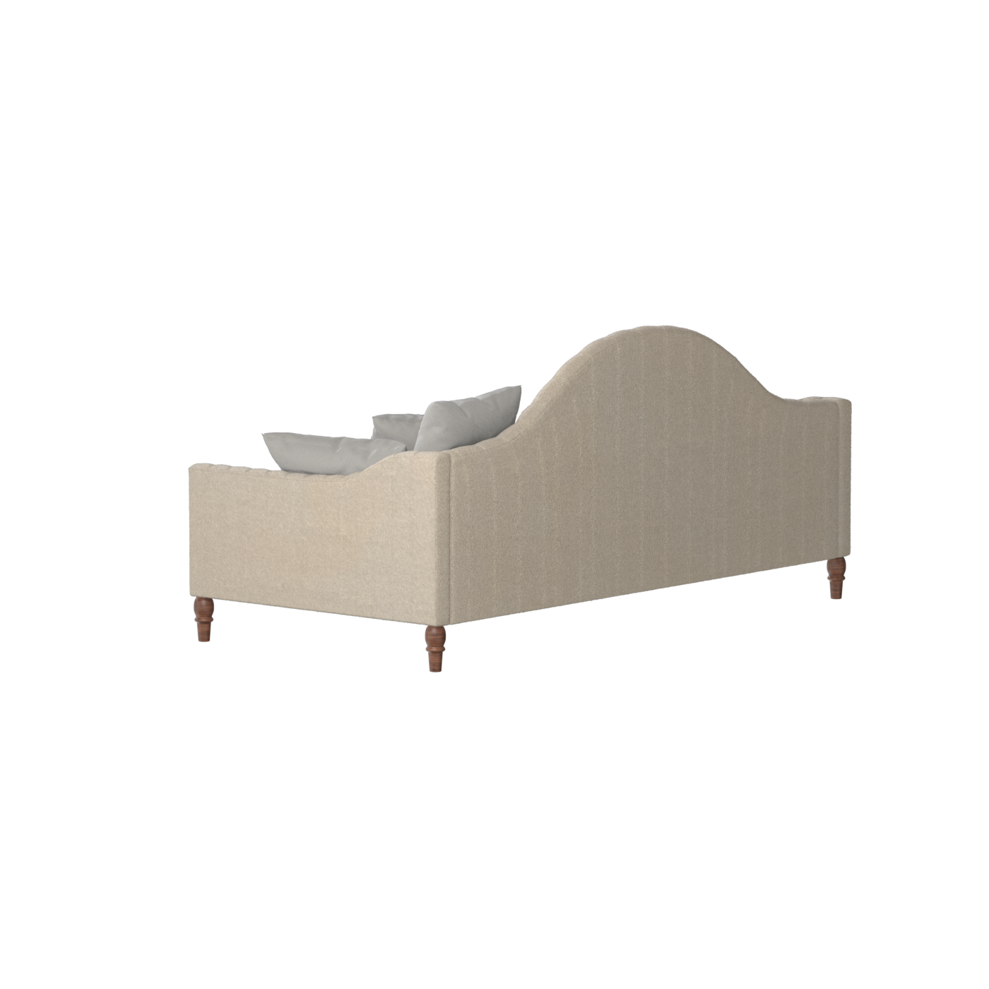 Elise Daybed with Elegant Curves and Versatile Comfort