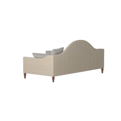 Elise Daybed with Elegant Curves and Versatile Comfort