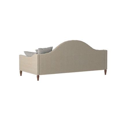 Elise Daybed with Elegant Curves and Versatile Comfort