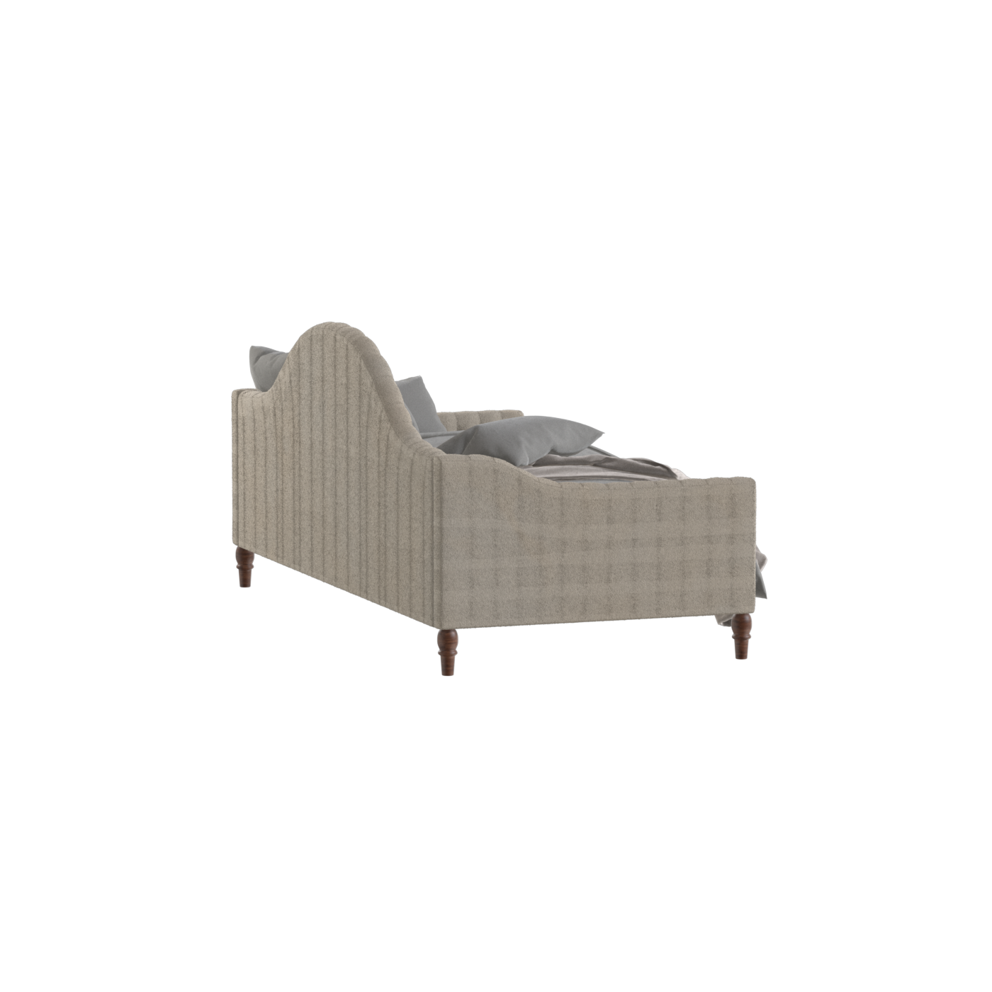 Elise Daybed with Elegant Curves and Versatile Comfort
