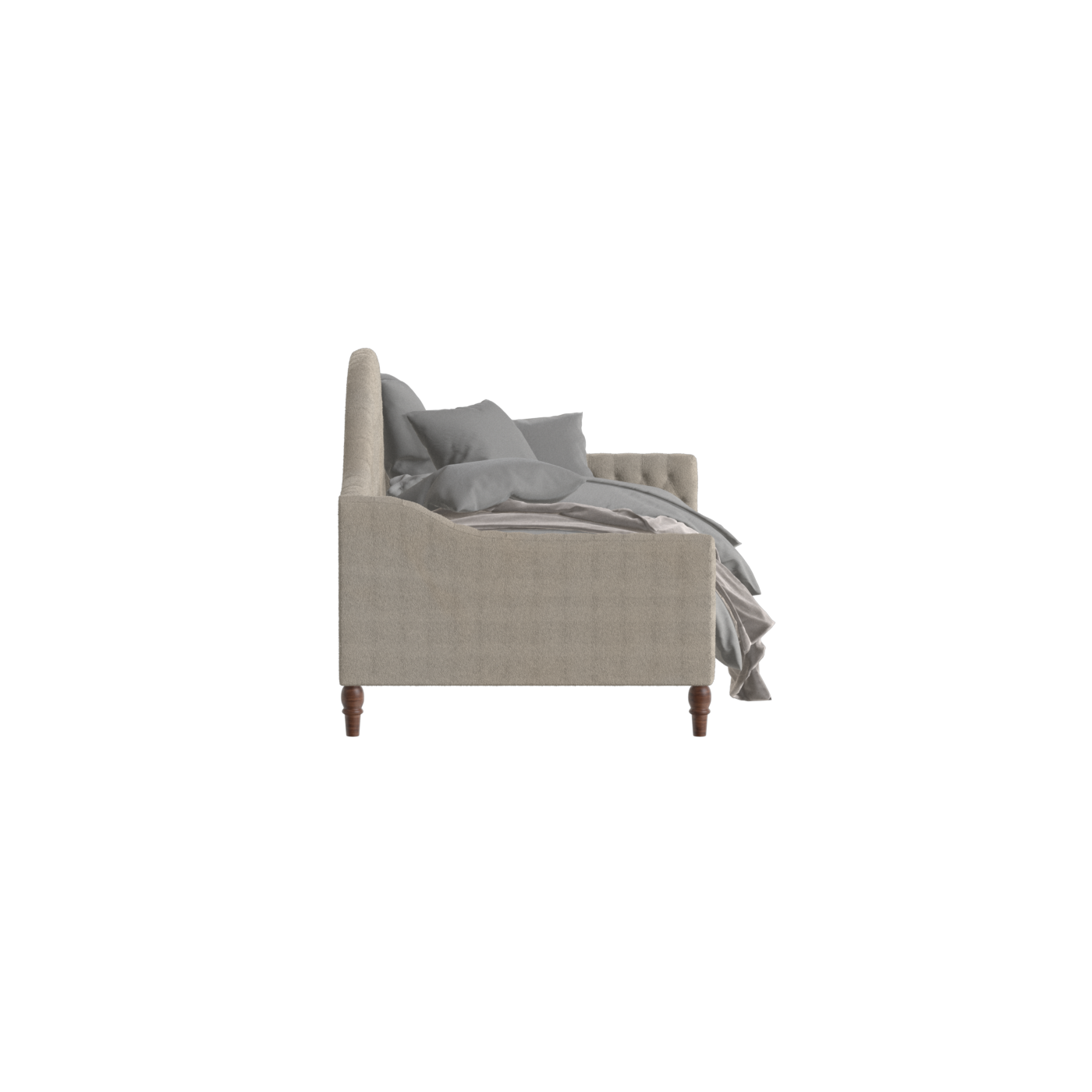 Elise Daybed with Elegant Curves and Versatile Comfort