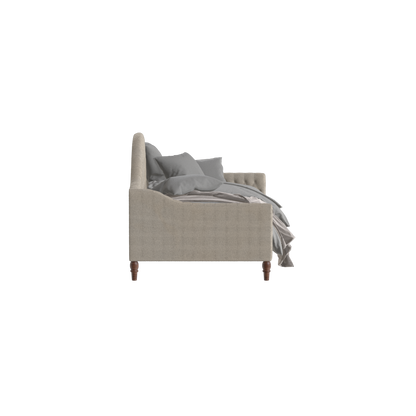 Elise Daybed with Elegant Curves and Versatile Comfort