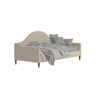Elise Daybed with Elegant Curves and Versatile Comfort